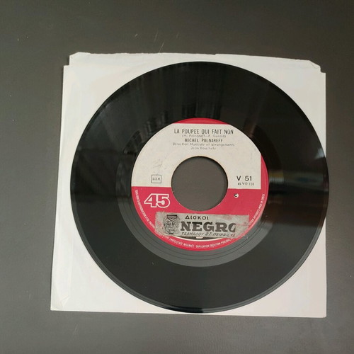 Michel Polnareff La Poupee Qui Fait Non Beatnik 7" used, pop