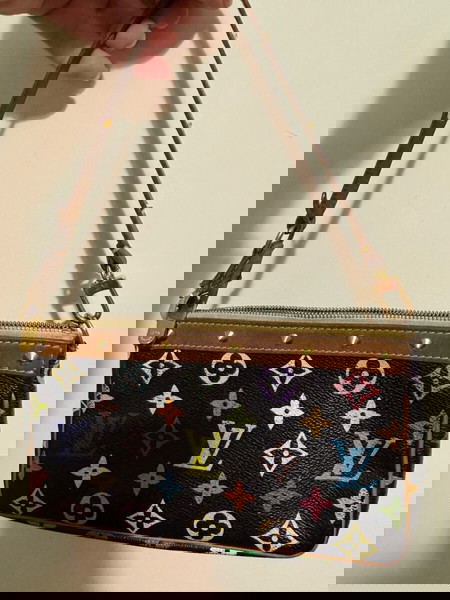 Τελική τιμή <3 Αυθεντικό τσαντάκι Louis Vuitton x Takashi Murakami limited edition