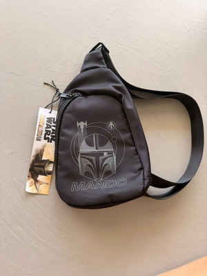 Star Wars The Mandalorian Mando χιαστί τσαντάκι καινούργιο, μαύρο