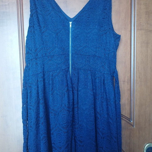 Mela London navy δαντελένιο φόρεμα XL σαν καινούργιο