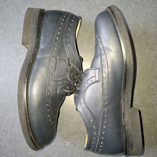 Leather boys' shoes size 30 like new, black