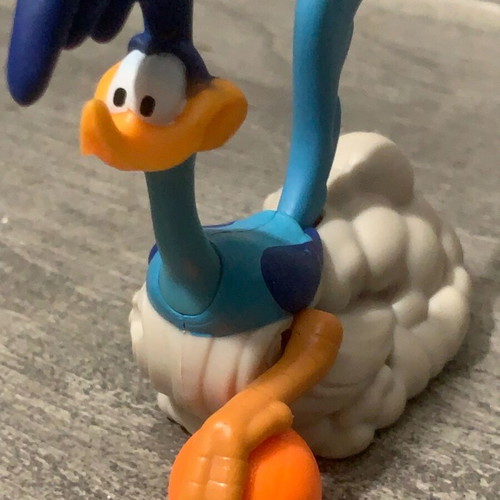 Looney Tunes Space Jam figure used Happy Meal