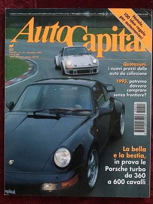 Auto Capital Italian car magazine used