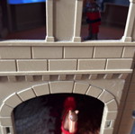 Playmobil μεγάλο σετ κάστρο ιπποτών μεταχειρισμένο με φιγούρες και άλογα