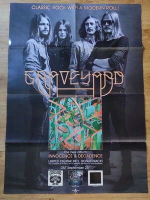 Graveyard επίσημο σπάνιο πόστερ 84x60 εκ