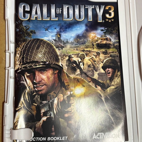 Call of Duty 3 Wii game