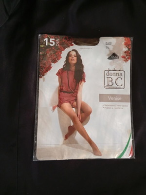 Donna brown tights new, opened package but unworn