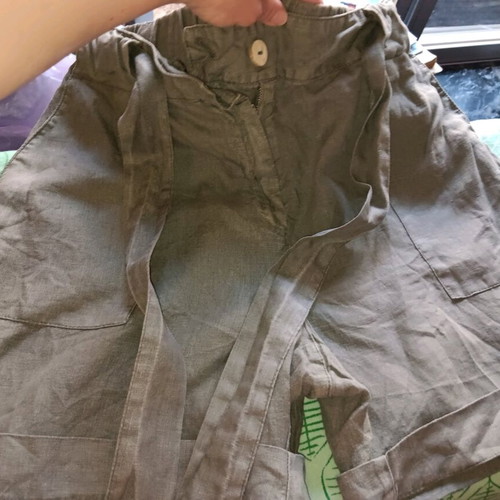 Passager linen shorts khaki like new, size M