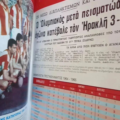 Thrylos: Poreia Mesa Sto Chrono Olympiakos 1925-1997 book like new