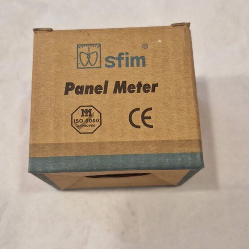 SFIM SF-60 Analog Panel Voltmeter 0-20V DC new in box