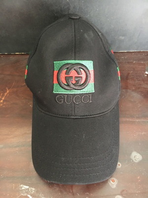 Καπέλο Gucci μεταχειρισμένο, μαύρο, one size