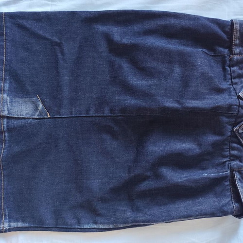 Benetton Pencil Denim Skirt like new, size M adjustable waist