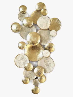 Metal wall decor like new 50x5.5x90cm
