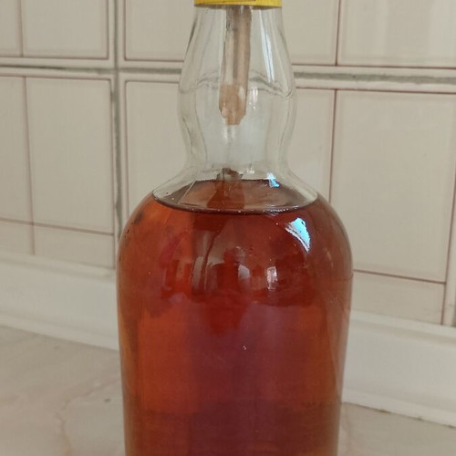 Ioniki Peppermint Liqueur vintage bottle like new