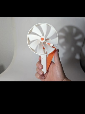 Squeeze Powered Flywheel Fan καινούργιο