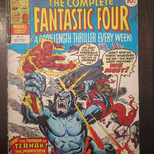 The Complete Fantastic Four comics collection used, issues 10-14
