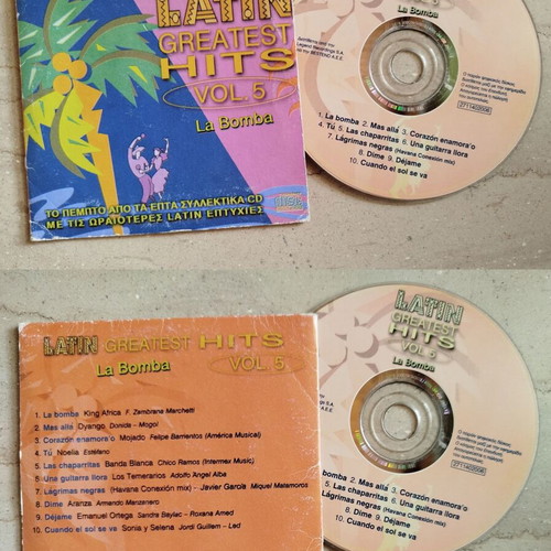 Latin CD used, pack of 9