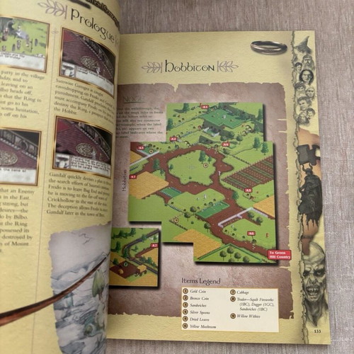 Lord of the Rings Fellowship of the Ring Prima strategy guide used