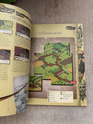 Lord of the Rings Fellowship of the Ring Prima strategy guide used