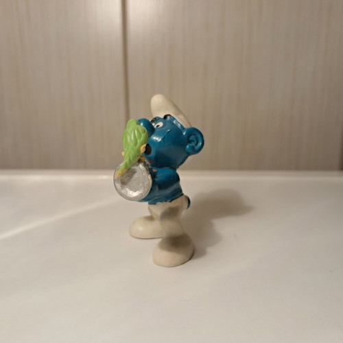 Smurf Schleich miniature Hunter Smurf 1978 like new
