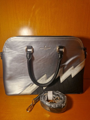 Τσάντα Pauls Boutique London καινούργια, χειρός, άσπρη και γκρι