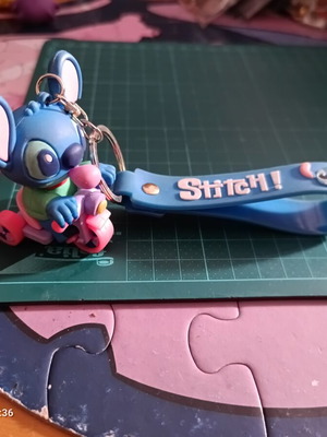Μπρελόκ Stitch από την ταινία Disney Λίλο και Στιτς, 3D σιλικόνη PVC