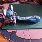 Μπρελόκ Stitch από την ταινία Disney Λίλο και Στιτς, 3D σιλικόνη PVC