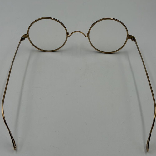 Vintage OpO 800/S c.3 Laminato Oro 14KT glasses like new, made in Italy