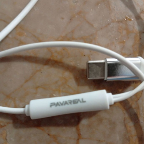Wired headphones used