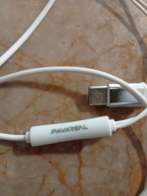 Wired headphones used