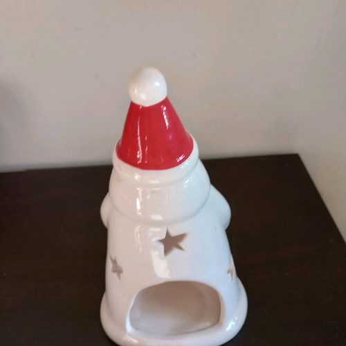 Wooden tealight holder used
