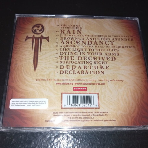 Trivium Ascendancy CD sealed, new