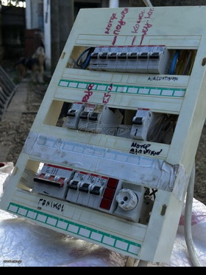 Three-phase professional electrical panel like new