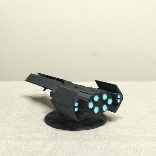Helldivers Ses Liberty Class Destroyer 3D printed figure 20 cm hand painted new