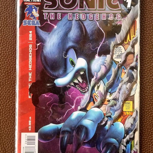 Sonic The Hedgehog #264 1st print like new