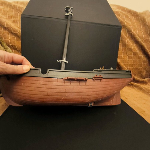 Playmobil pirate ship used, with missing parts