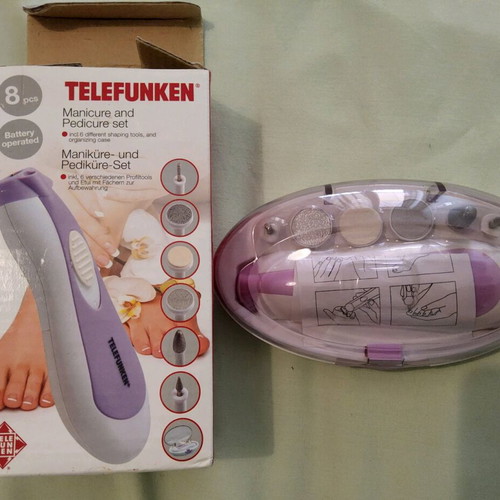Telefunken manicure-pedicure device new