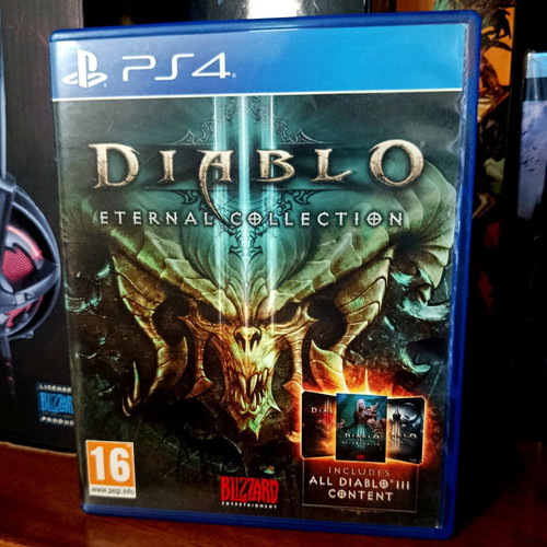 Diablo III Eternal Collection PS4 game like new, English version