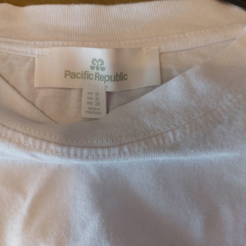 Pull & Bear oversized white T-shirt, size M