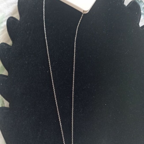 Women's Cross Necklace new, stainless steel, silver color