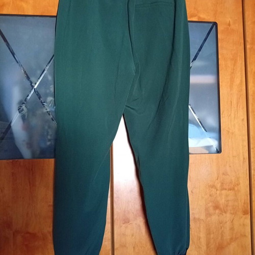Zara Trafaluc women's jogger pants like new, dark green with side stripes