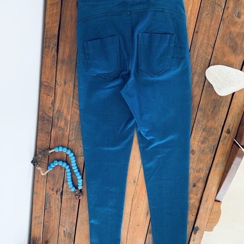 High-waisted pants Ioanna Kourbela new, blue, size S