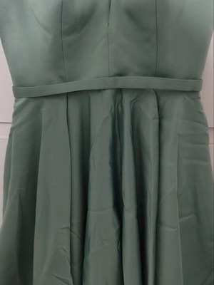 Φόρεμα Sleeveless Dalia fit and flared tricot dress σαν καινούργιο, μπλε τιρκουάζ