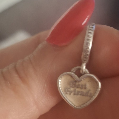 Pandora heart charm Best Friends always there