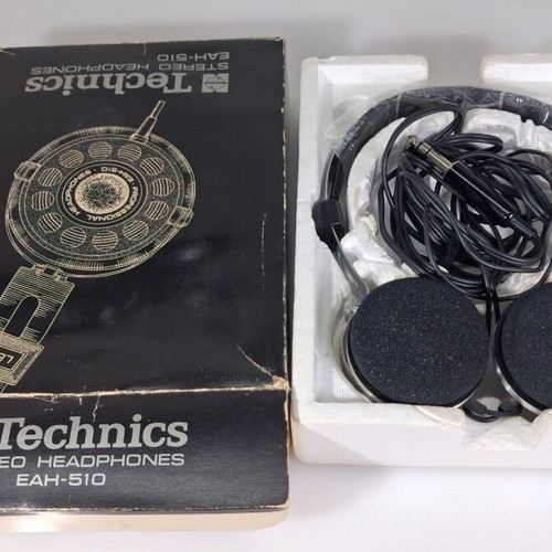 Technics EAH-510 Professional Stereo Headphones like new, Japan