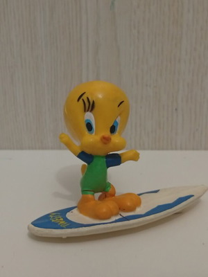 Φιγούρα Τουίτι Σέρφερ μεταχειρισμένη Warner Bros Bullyland Looney Tunes