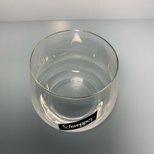 Schweppes 12-pack glasses new