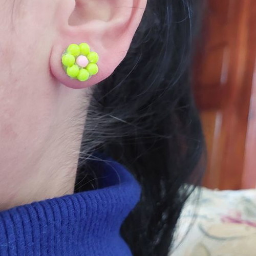 Handmade earrings new with care and love