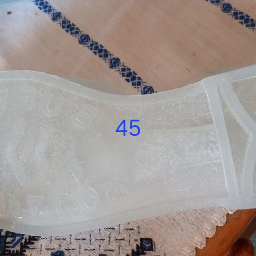 Buffalo transparent beach shoes size 45