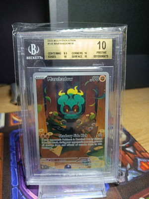 Pokémon Marshadow #146 Beckett 10 Pristine Mega Evolution Card